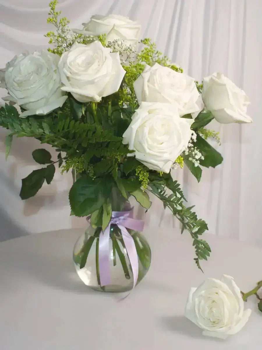 Éternelle — ivory roses